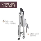 Chicco Polly Magic Relax Seggiolone Pappa per 0 Mesi   3 Anni (15 kg), Regolabile con 4 Ruote, Reclinabile a Sdraietta, Chiusura Compatta, Barra Gioco e Cuscino Riduttore : Prima infanzia