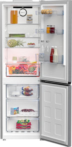 Beko B5XRCNA366 - Frigorifero combinato, 366 Litri, No Frost, Inox, Classe energetica C