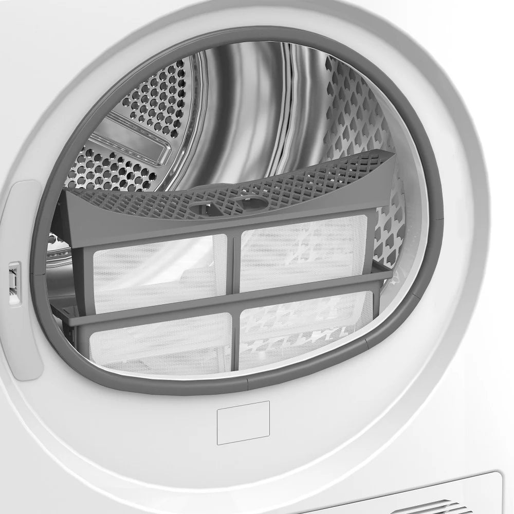 Asciugatrice a Pompa di Calore Beko BMT481WI – 8 Kg, Classe A+++, Motore ProSmart™ Inverter, Bianco (84,6x59,8x60,7 cm)
