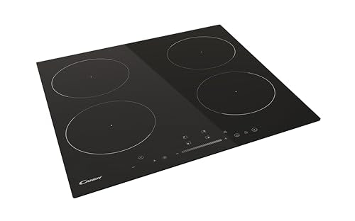 Candy Idea CIS642SCTT/1 Piano Cottua a Induzione, 4 zone cottura, Vetroceramica, da Incasso, Funzione Keep Warm, Power Management, Touch, App hOn, 59x55x52 cm, Nero : Amazon.it: Grandi elettrodomestici