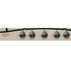 Piano cottura a gas 75 cm Avena Griglie Smaltate - Tripla corona HOTPOINT ARISTON PCN 750 T (AV) R /HA - PCN750TAVRHA