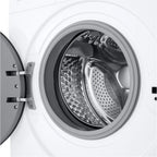 LG F4NA10S7NWK Lavatrice 7 kg Slim a Carica Frontale Serie A1, Classe A, 1400 Giri, Programma Igiene con Vapore, Lavaggio Rapido, Programma Lana, Libera Installazione, Design Essenziale, White