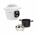 Moulinex Cookeo+ CE85BA10 Multicooker, 1600 W, capacità Ciotola 6 L, Bianco