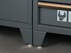 Arredo Beta C45PRO 2.0 X per officina 2955x645x2000mm con piano di lavoro in acciaio