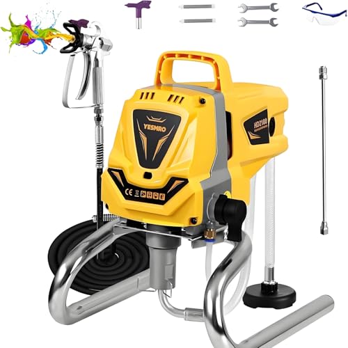 Airless Spruzzatore Vernice 3200psi, Produttività Avanzata Senza Assottigliamento per La Pittura Fai da te per Interni Della Casa Esterna : Amazon.it: Fai da te
