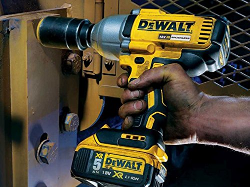 DeWalt DCF899P2 QW Trapano avvitatore a impulsi attacco 1/2" a batteria, 18V, 5.0 Ah, motore Brushless : Fai da te