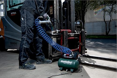 Metabo Compressore Basic 160 – 6 W of (Caldaia 6 l), Pressione 8 Bar, Max. velocità di Rotazione 3500/min : Amazon.it: Fai da te