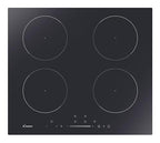 Candy Idea CIS642SCTT/1 Piano Cottua a Induzione, 4 zone cottura, Vetroceramica, da Incasso, Funzione Keep Warm, Power Management, Touch, App hOn, 59x55x52 cm, Nero : Amazon.it: Grandi elettrodomestici