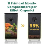 19L Composter elettrico per cucina, Compost intelligente bidone esterno/interno, schermo LED senza odore, trasformare i rifiuti alimentari in fertilizzante per giardino, Compost di rifiuti alimentari : Amazon.it: Giardino e giardinaggio