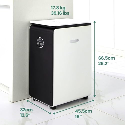19L Composter elettrico per cucina, Compost intelligente bidone esterno/interno, schermo LED senza odore, trasformare i rifiuti alimentari in fertilizzante per giardino, Compost di rifiuti alimentari : Amazon.it: Giardino e giardinaggio