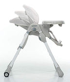 Foppapedretti Seggiolone Meeting, bambini da 6 mesi a 3 anni (fino a 15 Kg), Seduta/Poggiapiedi/Schienale Regolabili, Cesto Porta Oggetti, Stabile e Confortevole, con Imbottitura Lavabile, Teddy : Prima infanzia
