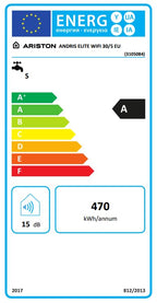 Ariston Scaldabagno Elettrico ANDRIS ELITE WIFI 30/5 EU [Classe di efficienza energetica A] : Amazon.it: Fai da te