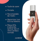 AliveCor KardiaMobile 6L ECG di livello medico | L’ECG Portatile a 6 Derivazioni | Rileva la Fibrillazione Atriale, Bradicardia e Tachicardia in Soli 30 Secondi | Distribuito da OMRON : Amazon.it: Commercio, Industria e Scienza