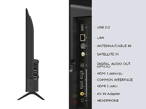 TCL 32SF540 TV 32" Full HD HDR e HLG Fire TV, Dolby Audio DTS Virtual: X, Design Bezel Less, Controllo Vocale, Bluetooth 5.0 : Amazon.it