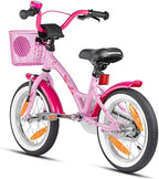 PROMETHEUS BICYCLES bicicletta bambina 4 anni bici per bambini bici bambina 14 pollici bimba con rotelle e freno contropedale Rosa : Sport e tempo libero