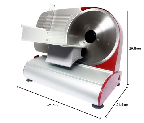 Rgv 110901 Mary 220   Affettatrice, Struttura in alluminio, Potenza Motore 200 Watt, Lama 220 mm, Spessore di taglio fino a 14 mm : Amazon.it: Casa e cucina