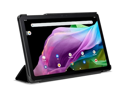 Acer Iconia P10 11 K74G, Tablet Touch 10.4" Display 2K WUXGA (MediaTek M8183C, 8 Core, 4 GB di Ram, 128 GB eMMC, Android 12, Wi FI, Bluetooth)   Nero Metallizzato : Informatica