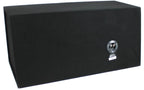 Subwoofer per auto MTX da 12" a doppio caricamento con subwoofer, amplificatore e kit di cablaggio QPower
