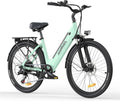 Bici Elettrica Per Adulti Da 26", 7 Velocità Bicicletta Elettrica da 36V 13Ah Batteria Rimovibile, 25km/h & Autonomia di 80-100km E-bike Per Pendolari Urbani, IP65 impermeabile