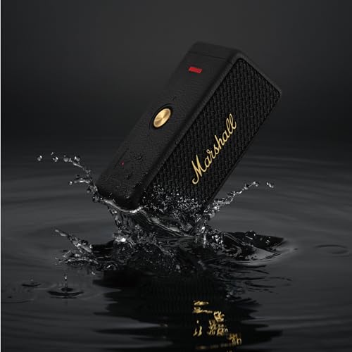 Marshall Emberton II Bluetooth Altoparlante Portatile, Senza fili Casse, Suono a 360 gradi, Impermeabilità IPX7, 20 ore riproduzione Nero : Amazon.it