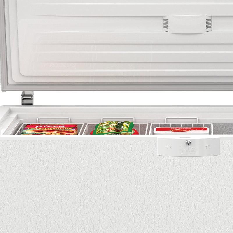 BEKO HSM37540 - Congelatore Orizzontale Statico 360L 128.5cm Classe E Bianco