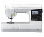 JUKI HZL G120 Macchina da Cucire Elettronica, Metallo, Bianco, 44,5 x 22,3 x 29,2 cm : Casa e cucina