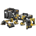 DEWALT DCK422P3T QW  KIT XR 18V=DCD796 Trapano a percussione   Avvitatore a percussione DCF887   Smerigliatrice DCG405   Martello DCH273   3 batterie agli ioni di litio da 5,0 Ah   TSTAK II   TSTAK VI : Amazon.it: Fai da te