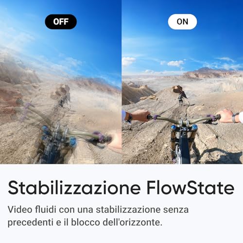 Insta360 GO 3S (128GB)   Cam 4K per vlogging, POV a mani libere, montaggio magnetico, stabilizzazione, 140 minuti di autonomia, impermeabilità fino a 10 m, editing IA : Elettronica