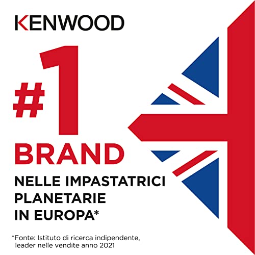 Kenwood KMX750RD KMIX Impastatrice Planetaria con Ciotola con manico in Acciaio da 5L, 3 Ganci di Miscelazione, Potenza 1000W, Personalizzabile con oltre 20 Accessori Acquistabili Separatamente, Rosso : Amazon.it: Casa e cucina