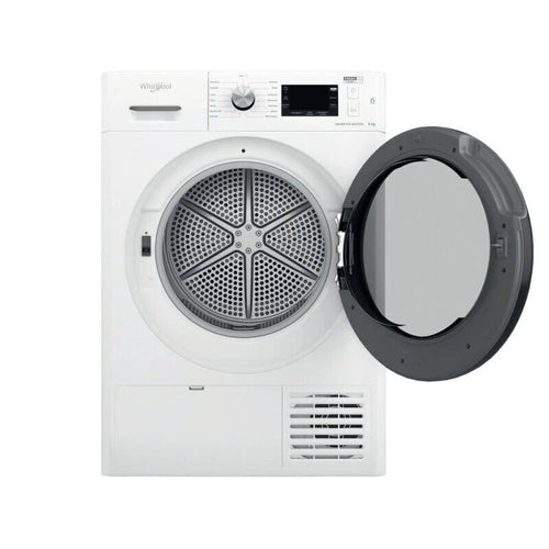 Asciugatrice A Pompa di Calore Whirlpool FFTN M22 9X3B IT 9 Kg Classe A+++ (A84,9xL59,5xP64,9) Tecnologia 6° senso Motore inverter