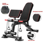 Panca per pesi regolabile, panca multiuso per allenamento di tutto il corpo, panca pieghevole per esercizi di inclinazione/inclinazione/declino, panca multiuso per palestra domestica (DZ) : Amazon.it: Sport e tempo libero