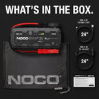 NOCO Boost X GBX155: UltraSafe 4250A Emergency Starter - 12V Lithium Battery Booster, Portable Power Bank Charger and Jump Leads - For Petrol Engines up to 10L and Diesel Engines up to 8L