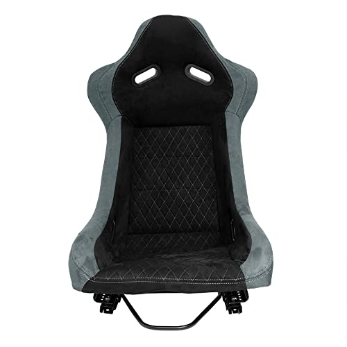 Sedile Sportivo 'LV'   Nero/Grigio   Schienale Fisso in Poliestere   incl. Slitte : Amazon.it: Sport e tempo libero