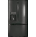 Frigorifero GE Appliances PFE28KBLTS da 36 pollici con porta alla francese, acciaio inossidabile nero