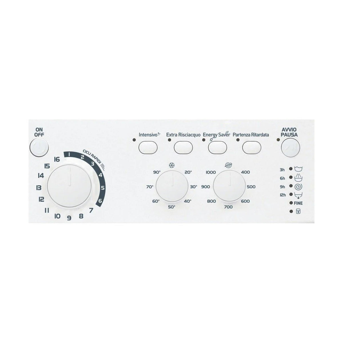 Lavatrice a Carica Frontale Indesit 6 kg EWC 61051 W IT N 1000 Giri Classe F (A85xL59,5xP51,7) EWC61051WITN