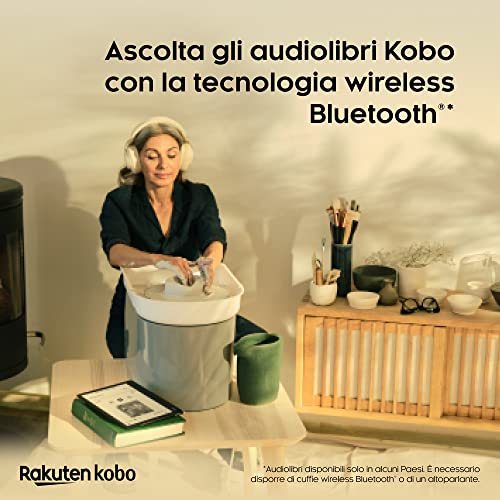 Kobo Elipsa 2E | eReader | Touchscreen antiriflesso da 10,3" con ComfortLight PRO | Kobo Stylus 2 inclusa | Luminosità regolabile | Wi Fi | Tecnologia Carta E Ink | 32 GB di archiviazione : Elettronica