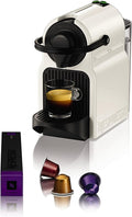 Nespresso Inissia XN1001, Macchina da caffè di Krups, Sistema Capsule Nespresso, Serbatoio acqua 0.7L, White