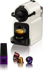 Nespresso Inissia XN1001, Macchina da caffè di Krups, Sistema Capsule Nespresso, Serbatoio acqua 0.7L, White