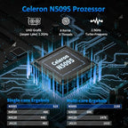 Computer portatile da 15,6", 16 GB DDR4, 1 TB SSD, quad core Celeron N5095 CPU (fino a 2,9 GHz), studente/business con display FHD 1080P, batteria 44 WH, 2.4/5G WiFi, BT 4.2, tastiera retroilluminata : Informatica