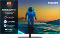 Philips Ambilight 42OLED820 4K OLED Smart TV - 42" Display with P5 AI Perfect Picture Ultra HD Processor, Titan OS, Dolby Vision and Atmos Sound - Works with Alexa and