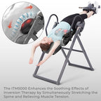 Innova Itm5000 Therapeutic Heat And Shiatsu Massage Inversion Table Tabella, Poliuretano, Nero/Grigio : Amazon.it: Sport e tempo libero