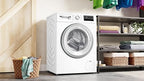 2025 Bosch WAN28K23, Serie 4, Lavatrice a Caricamento Frontale, 8 kg, 1400 giri/min, EcoSilence Drive: lavaggio silenzioso e a basso consumo, Hygiene Plus, Speed Perfect, Bianco, 60 cm, Edizione Esclusiva Amazon