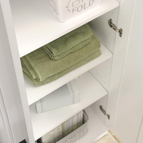 Sauder Homeplus   Armadietto portaoggetti da 58,4 cm, colore: Bianco : Amazon.it: Casa e cucina