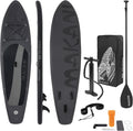 ECD Germany Stand Up Surf Paddle Board Gonfiabile 305/308/320/380 cm | PVC | fino a 120/150 kg | Spessore 10/15 cm | Tavola da Surf Pagaia Borsa da Trasporto Pompa ad Aria | Vari Colori Modelli