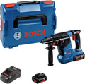 Bosch Professional 18V System Martello perforatore a batteria GBH 18V-24 C (con SDS plus, incl. 2 batterie 5.0 Ah, caricabatteria GAL 1880 CV, L-BOXX)