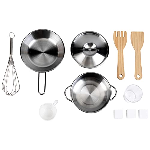 Theo Klein Cucina familiare Miele, in Legno con Fornello, Funzione Luci e Suoni, Forno a Microonde, Frigorifero con distributore di Cubetti di Ghiaccio, Accessori da Cucina, Giocattoli per Bambini 3  : Giochi e giocattoli