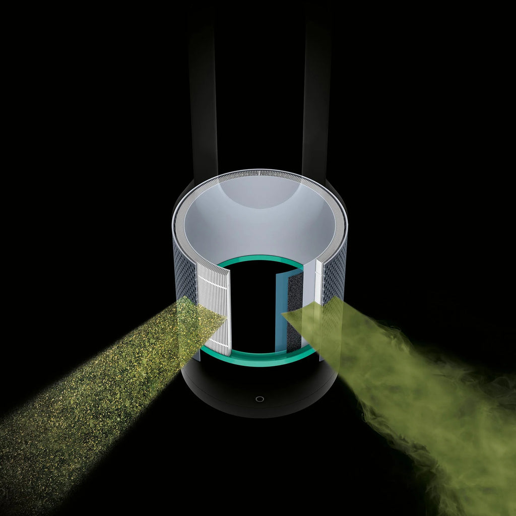 Dyson Pure Hot+Cool Ventilatore Purificatore Termoventilatore – Bianco/Argento