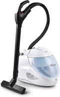 Polti Vaporetto Lecoaspira FAV30, Pulitore a Vapore e Aspirapolvere con Filtro ad Acqua, Doppia Funzione, Potenza Totale 2450 W, Pressione Max Caldaia 4 Bar, Tappo di Sicurezza, Bianco