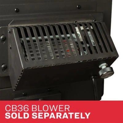 Stufa a legna piccola US Stove da 750 piedi quadrati