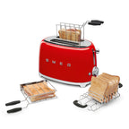 Smeg Tostapane 2 fette Rosso Anni 50 TSF01RDEU